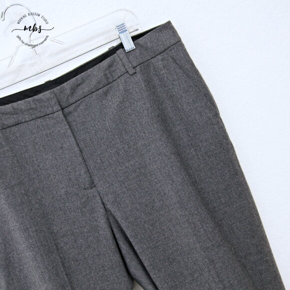 Bundle of 2 Talbots Established 1947 Wool Blend Straight Pants Gray Tan Women 14 - Picture 5 of 16
